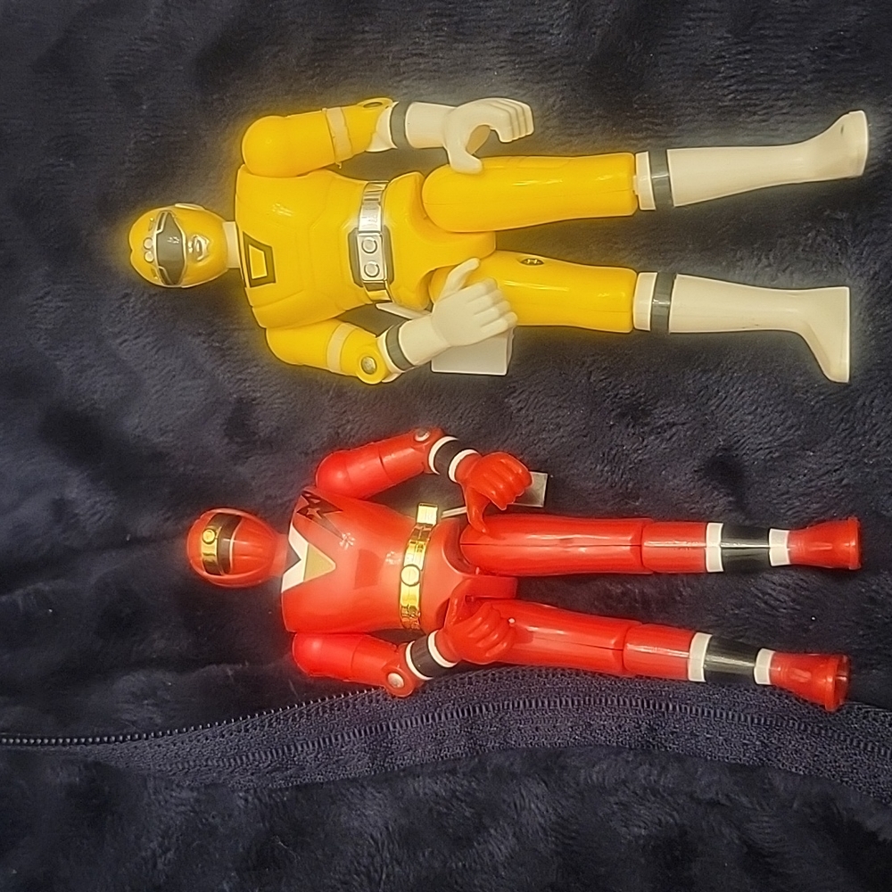 Power Rangers Alien Ninja Kakuranger Red Chogokin Figure BANDAI POPY China 2